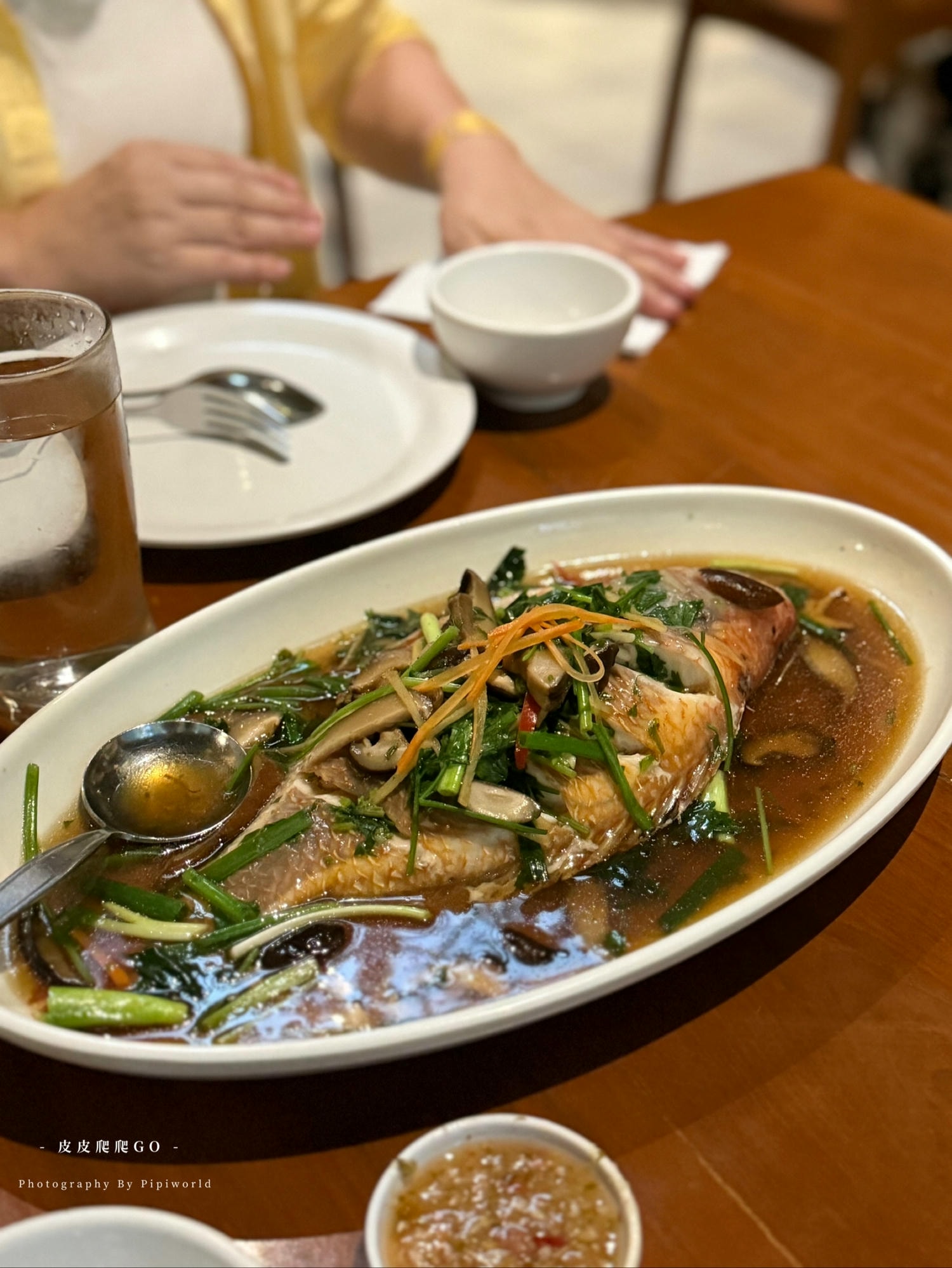醬油蒸鱸魚